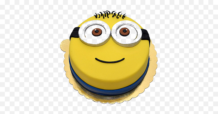 Minion Cake Cf946 - Minions Cake Emoji,Happy Birthday Minnion Emoticon
