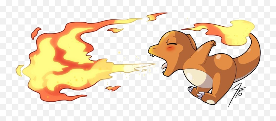 Pokemon Charmander Png Free Download - Charmander Flame Thrower Attack Emoji,Charmander Emojis