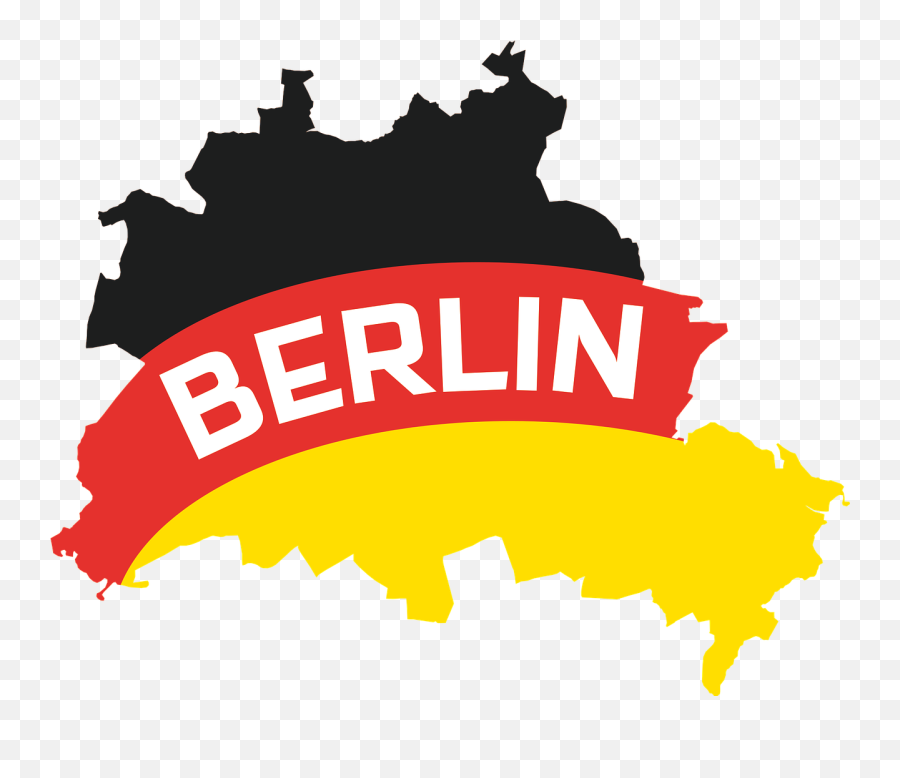 German Flag Clip Art - Png Download Full Size Clipart Berlin Outline Emoji,Belgium Flag Emoji