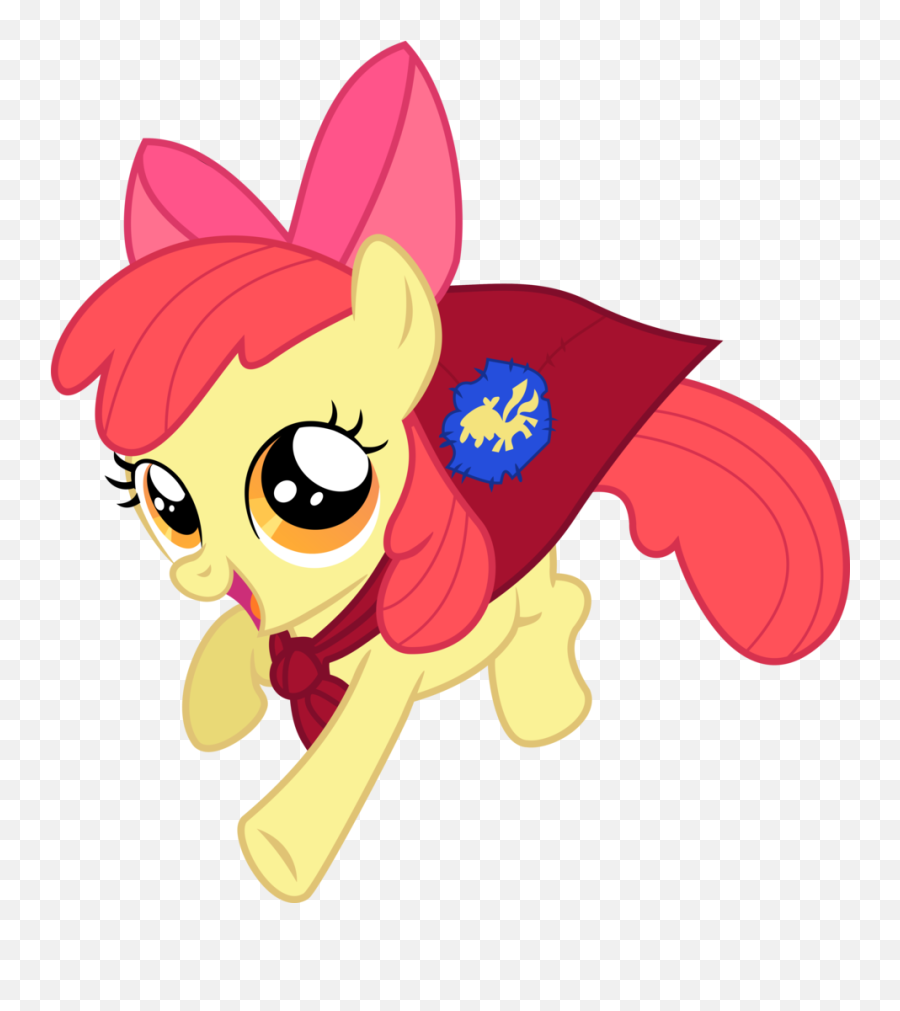 Clip Art Free Stock Apple Bloom Artist - Mlp Apple Bloom Cmc Cape Emoji,Applebloom Mlp Shrug Emoji