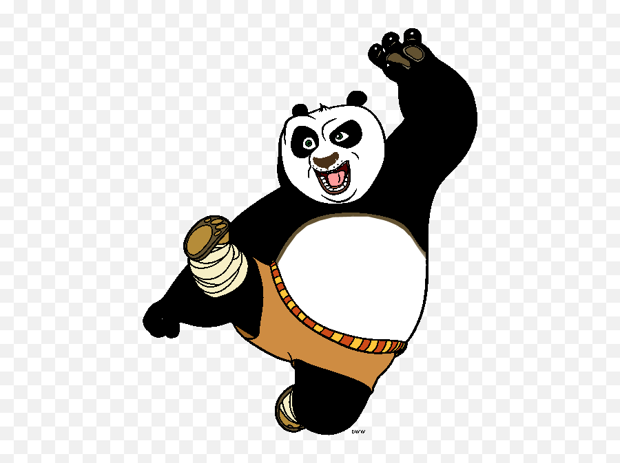 Kung Fu Panda Clip Art N5 Free Image Download - Kung Fu Panda Vetor Emoji,Panda Emotion Clipart