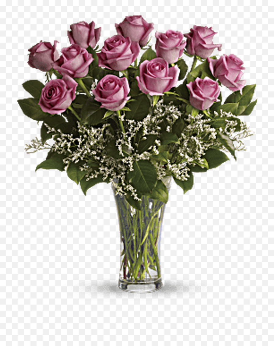 The Classic - One Dozen Long Stem Dark Pink Roses Dozen Pink Roses Emoji,.:8x12:. No Emotions? Lavender-star
