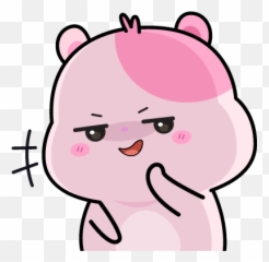 Kiki Hamster Stickers By Vorsz - Pudding Hamster Line Stickers Emoji,Hamaster Emoji