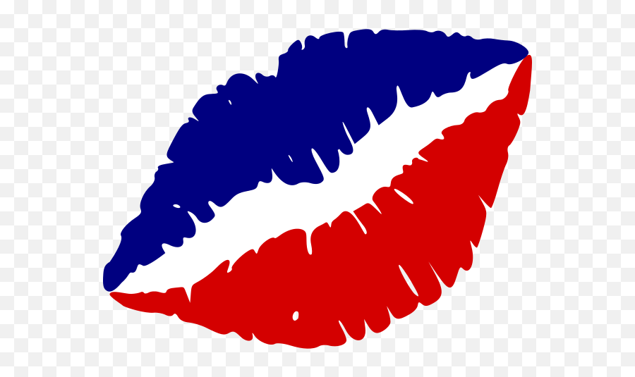Usa America Kiss Lips Free Svg File - Svgheartcom Red Lips Svg Emoji,Winking Emoji Pumpkin