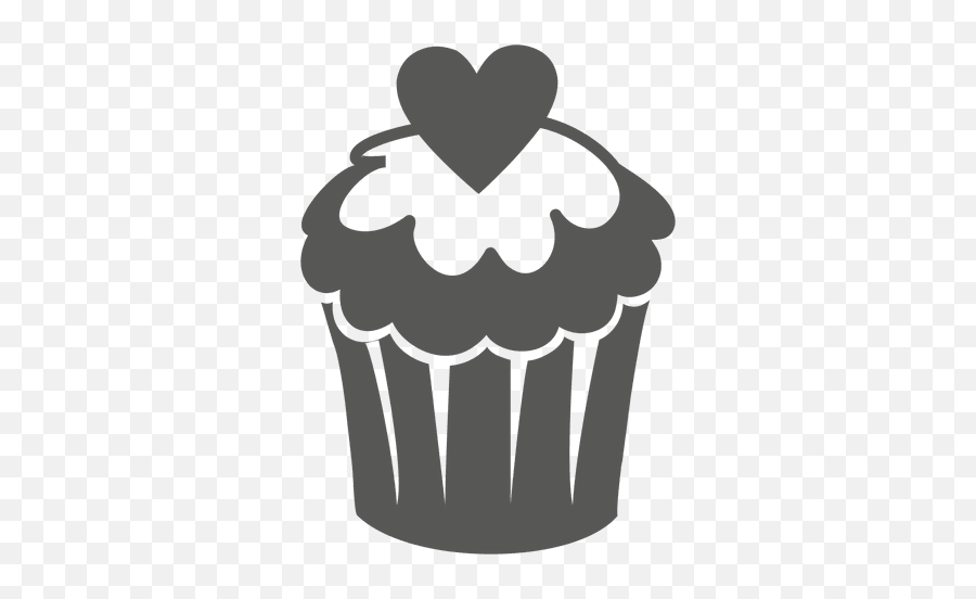 Vetor Png E Svg Transparente De Cup Cake Com Coração - Logo De Pastel Png Emoji,Emoticon Velozes