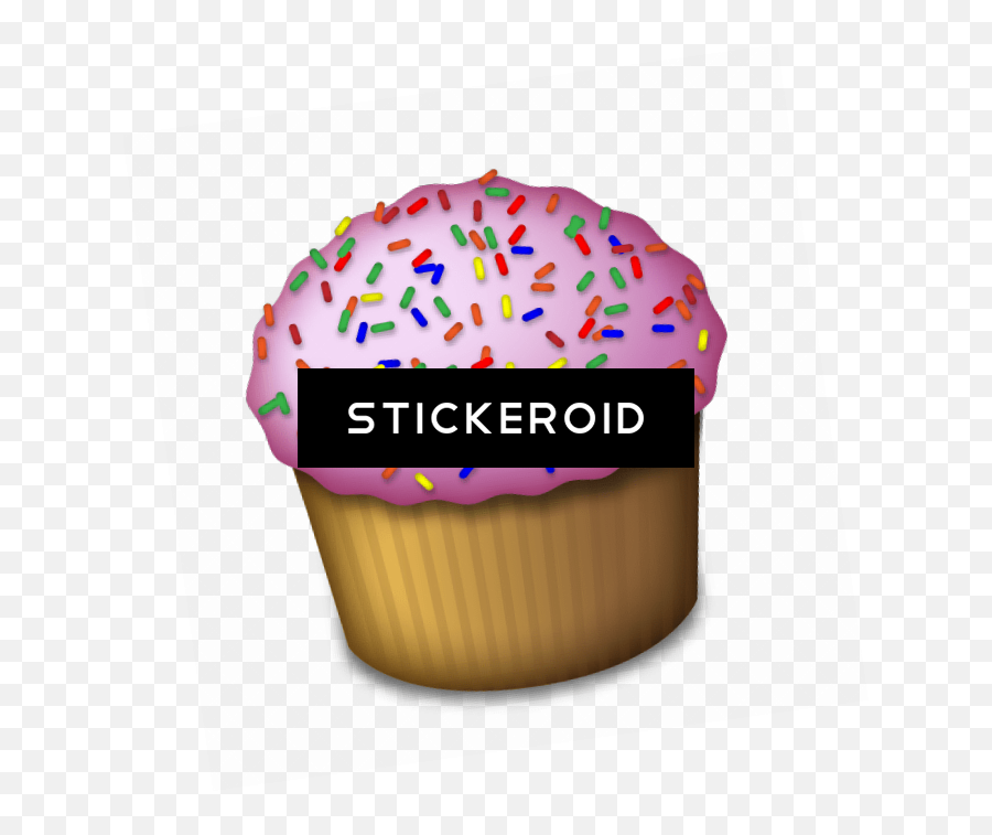 Download Hd Cupcake Emoji - Baking Cup,Is There A Cupcake Emoji