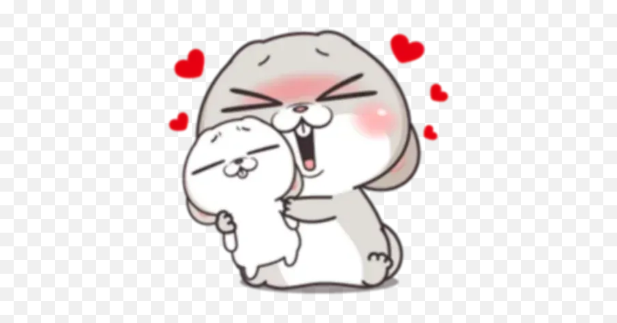 Cute Rabbit 1 Sticker Pack - Stickers Cloud 6 Emoji,21 Lazy Bear And Rabbit Wechat Expression Emoji Cute Rabbit 1 Sticker Pack - Stickers Cloud 6 Emoji,21 Lazy Bear And Rabbit Wechat Expression Emoji