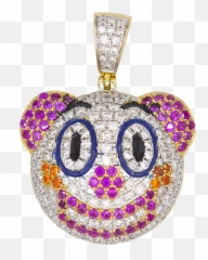 Payaso Con Diamantes Emoji,Emojis Payaso