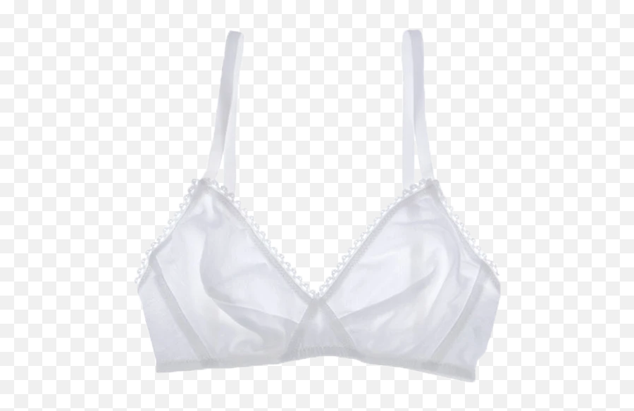 Antonia Bralette White - Solid Emoji,Panties Emoji