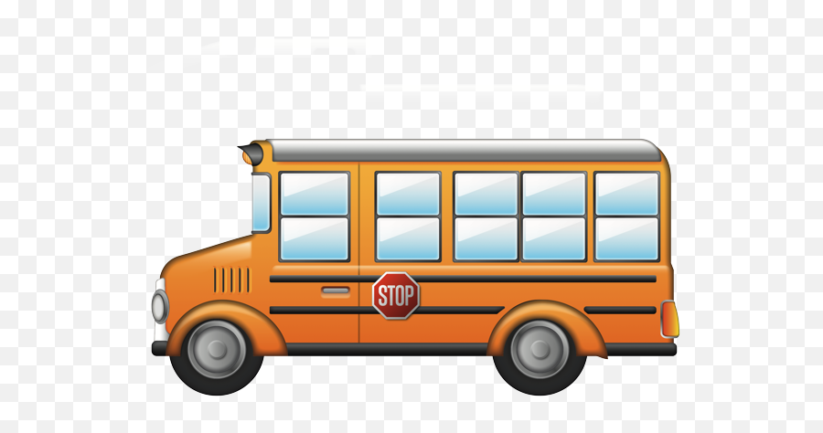 Emoji School Bus,Emojis In School