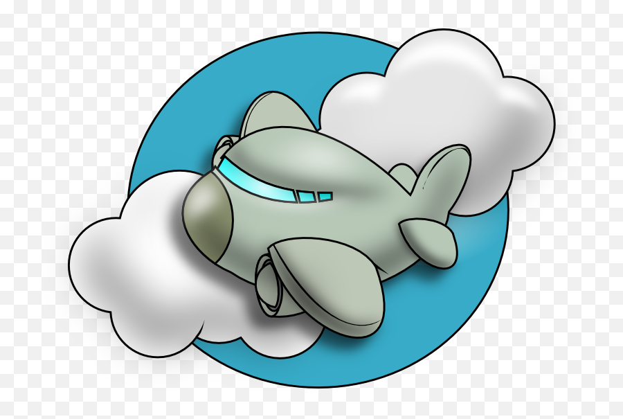 Airplane Free Cartoon Plane Clip Art Dromfch Top 2 - Clipartix Fictional Character Emoji,Plane Emoticon