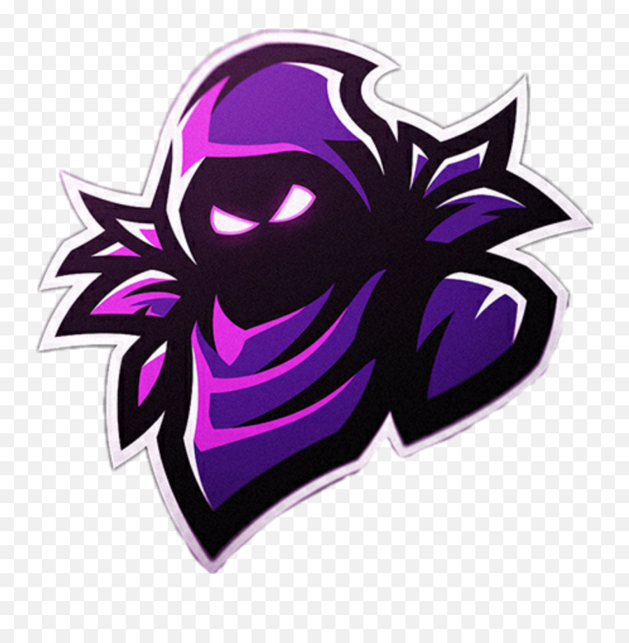 Raven Fortnite Sticker - Raven Fortnite Logo Png Emoji,Raven Emoji