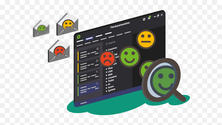 Sentiment Analysis - Thinkautomation Technology Applications Emoji,Free Emoticon For Email