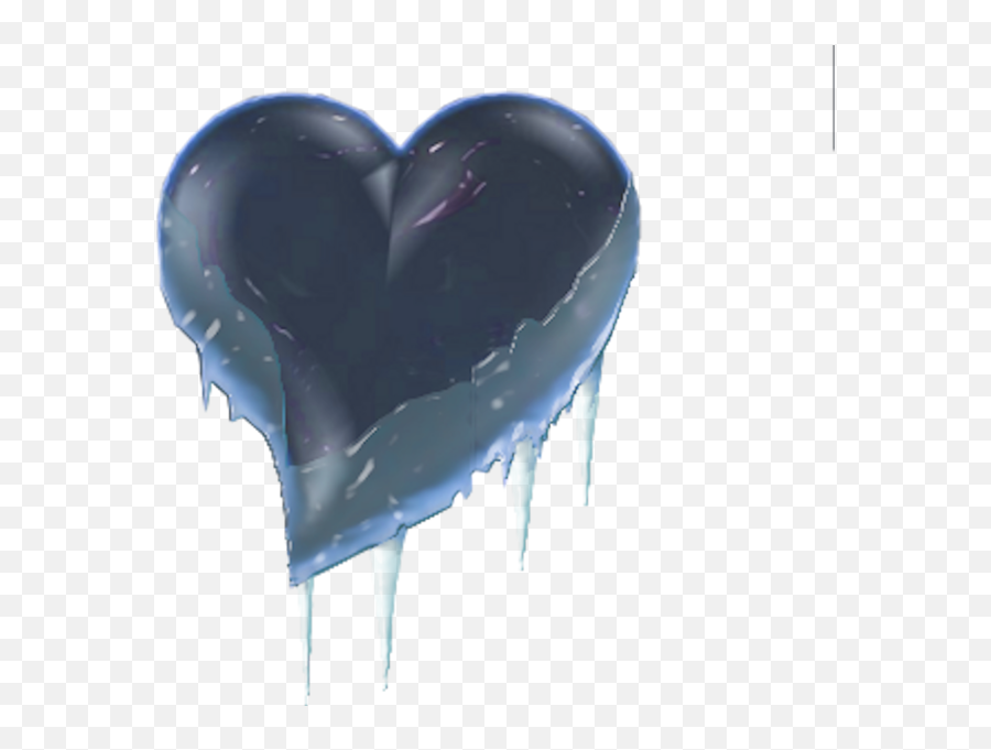 Ice Blue Heart Psd Official Psds - Lovely Emoji,Ice Heart Emoji