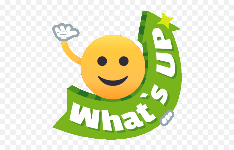 Whats Up Smiley Guy Gif - Happy Emoji,Nosy Emoji
