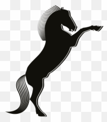 Black Stallion Clipart - Animal Figure Emoji,Black Horse Emoji
