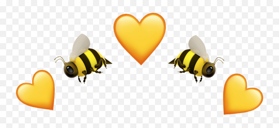 Yellow Emoji Emojis Iphone Heart Sticker By Sadie - Happy,Emojis De Iphone
