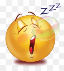 Sleeping Zzz Smiley Emoji Sticker - Sleeping Emoji Png,Zzz Face Emoji