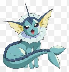 Vaporeon Eeveelution Sticker - Vaporeon Pokemon Eevee Evolutions Emoji,Vaporeon Emoji