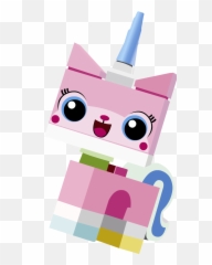 Fim - Lego Movie Kitty Emoji,Unikitty Hiding Emotions