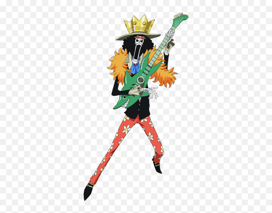 One Piece Straw Hat Pirates Characters - Tv Tropes Brook Soul King Png Emoji,Animated Hummingbird Emoticon