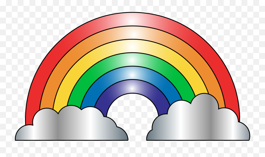 Desenho Arco Íris Com Nuvem Clipart - Printable Rainbow Playdough Mat Emoji,Emoji De Arco