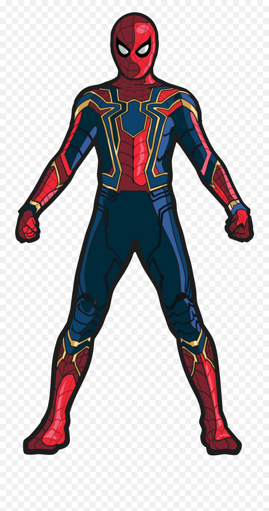 Iron Spider - Fig Pin Avengers Infinity War Full Size Png Iron Spider Figpin Emoji,Avengers Infinity War Facebook Emoji