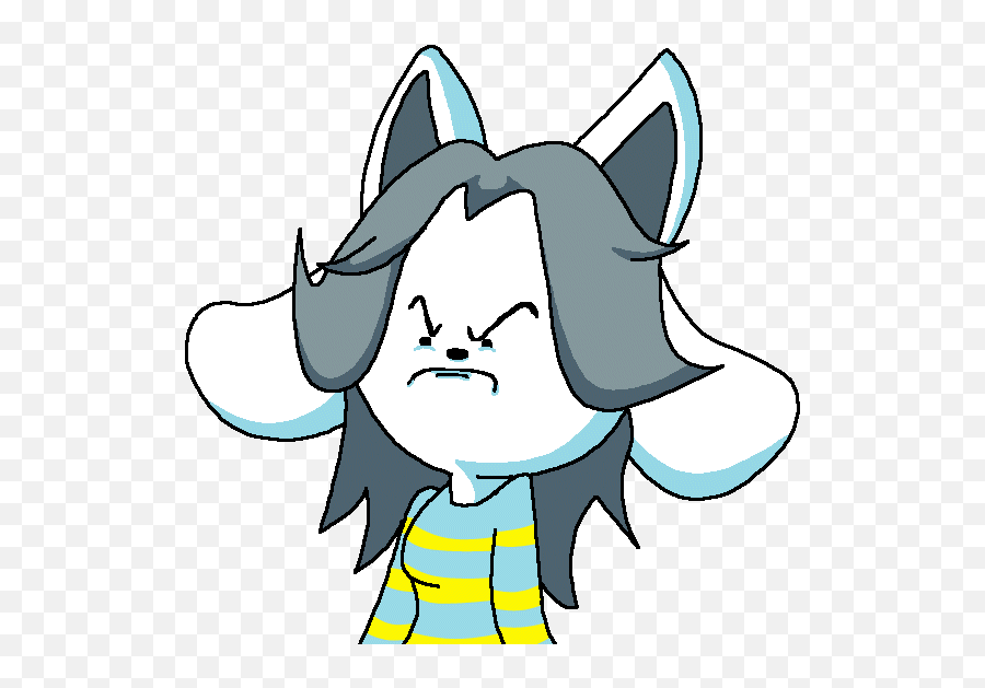Top Undertale Starbot Stickers For - Mad Temmie Emoji,Why Is The Annoying Dog Emoticon Undertal