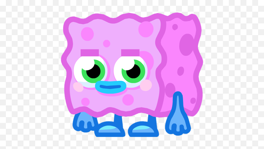 Shoney The Amazinu0027 Blazinu0027 Raisin Pnglib U2013 Free Png Library - Moshi Monsters Sponge Emoji,Latigo Emoticon