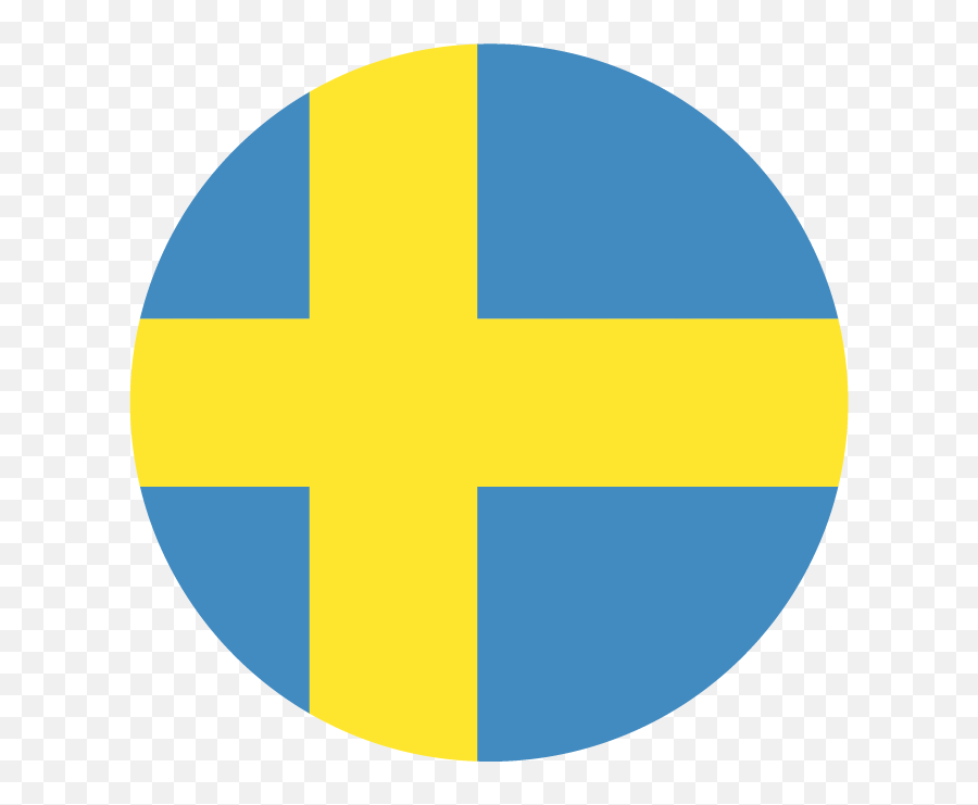 Flag Of Sweden Id 2471 Emojicouk - Swedish Flag Roundel,Flag Emojis