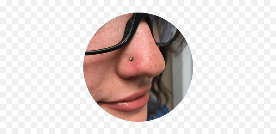 Nostril Piercings Mn Nd Il Mt - Do You Know If Your Nose Piercing Emoji,Emoticon Meaning Lip Curved On One Side