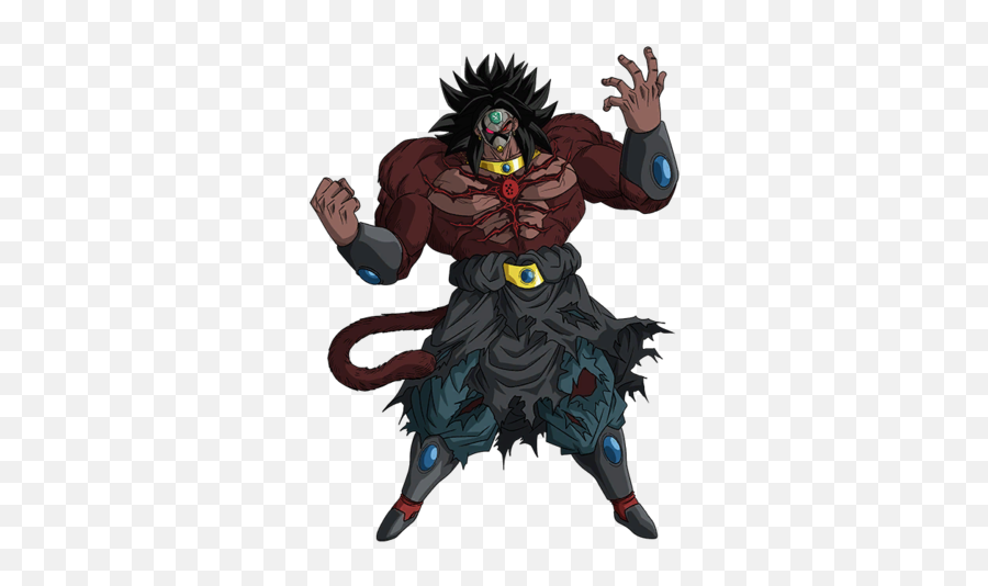 Are There 2 Brolys In Dragon Ball That There Was Dbz Broly - Ssj4 Dark Broly Emoji,Dbz Emoticon Spirit Bomb Mad