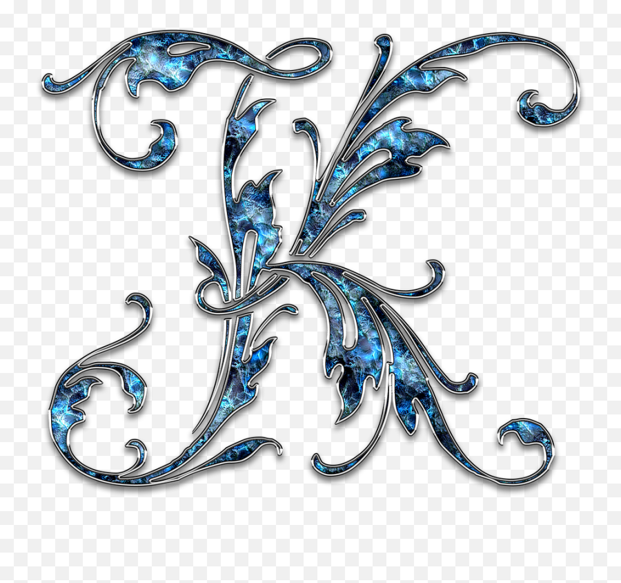 Free Image On Pixabay - Letter Letter K K Initials Font Tulisan Keren K Emoji,Fancy Lettering Alphabet Emojis