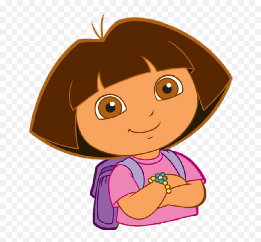 Download Clipart Face Dora - Çizgi Film Karakterleri Çizimi Dora The Explorer Dora Emoji,Thinking Emoji Black Backround