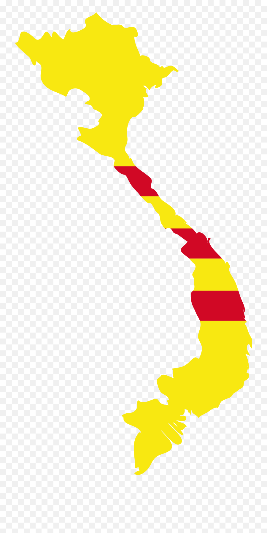 Vietnamese Flag Clipart - Viet Nam Map Svg Emoji,Vietnamese Flag Emoji