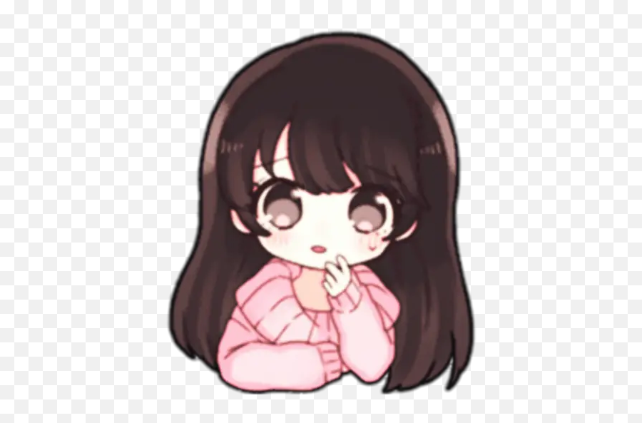 Cute Little Stickers For - Hime Cut Emoji,The Emoji Movi