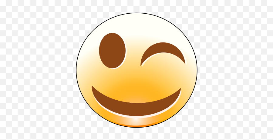 Winking Smiley Svg Clip Arts Download - Download Clip Art Keep An Open Mind Emoji,Haha And Then What Wink Emoticon