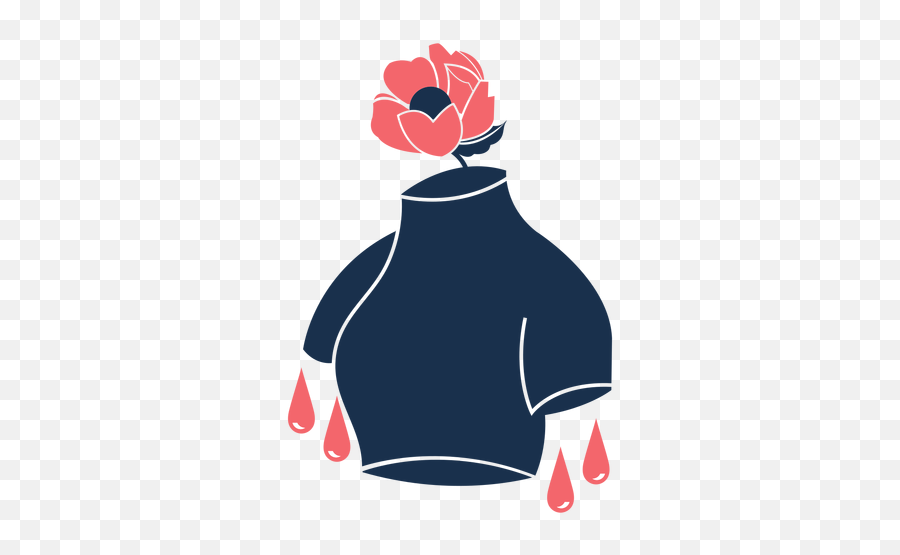Sad Graphics To Download - Rose Emoji,Girl Depressed Cartoon Emojis
