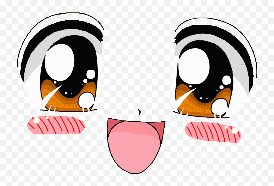 Looking For Some Transparent Anime Faces Like Pic Related To - Anime Cute Kawaii Face Emoji,Orochimaru Emoticon