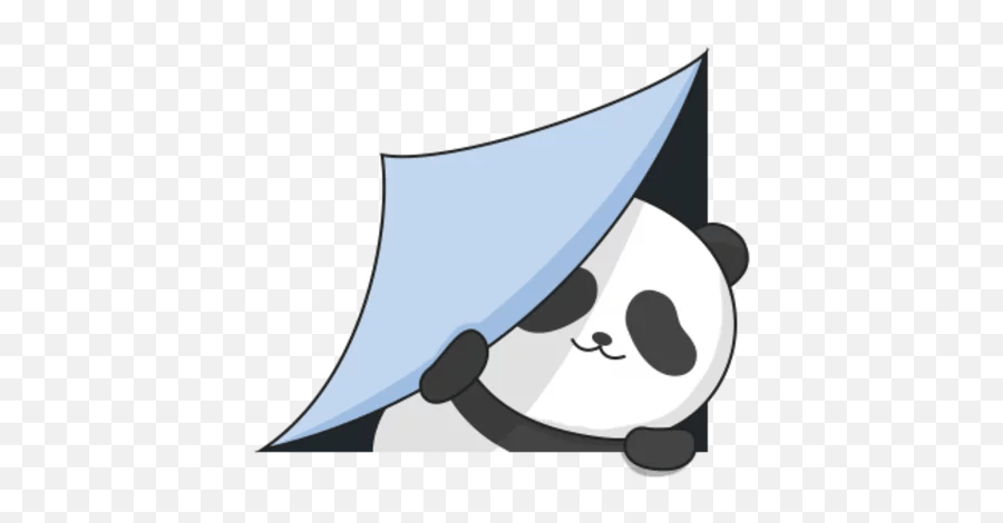 Giant Panda Stickers - Live Wa Stickers Fictional Character Emoji,Panda Emotion Clipart