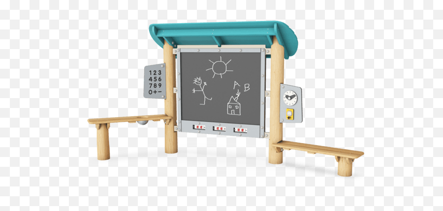 Acting And Learning Playground Equipment - Robinia By Kompan Blackboard Emoji,Station To Station Play With Emotion