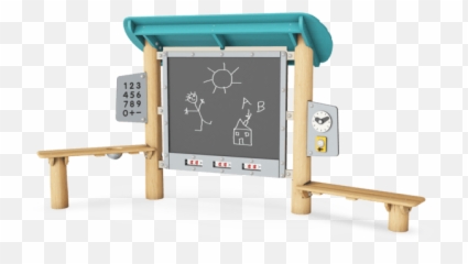 Acting And Learning Playground Equipment - Robinia By Kompan Blackboard Emoji,Station To Station Play With Emotion