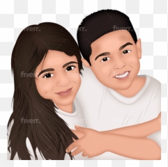 Illustrate Creative Face Emoji Of Your Picture By Asadabbas44 - Holding Hands,Creative Emoji