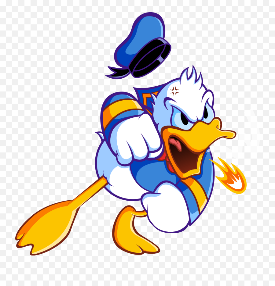 Donald Duck Fire Hot Psd Official Psds - Donald Duck Is Angry Emoji,Donald Duck Emoji