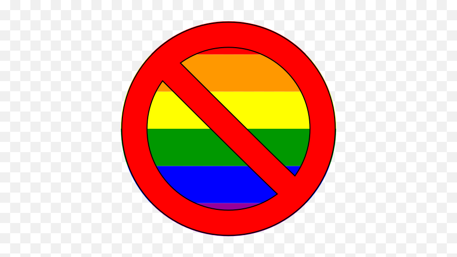 Crossed Out Rainbow Flag Clip Art Image - Clipsafari Emoji,Pride Flag Heart Emojis