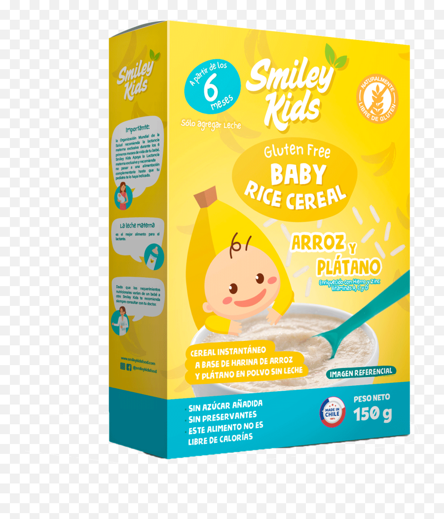 Cereal Baby Rice Platano150 G Emoji,Cereal Emoticon