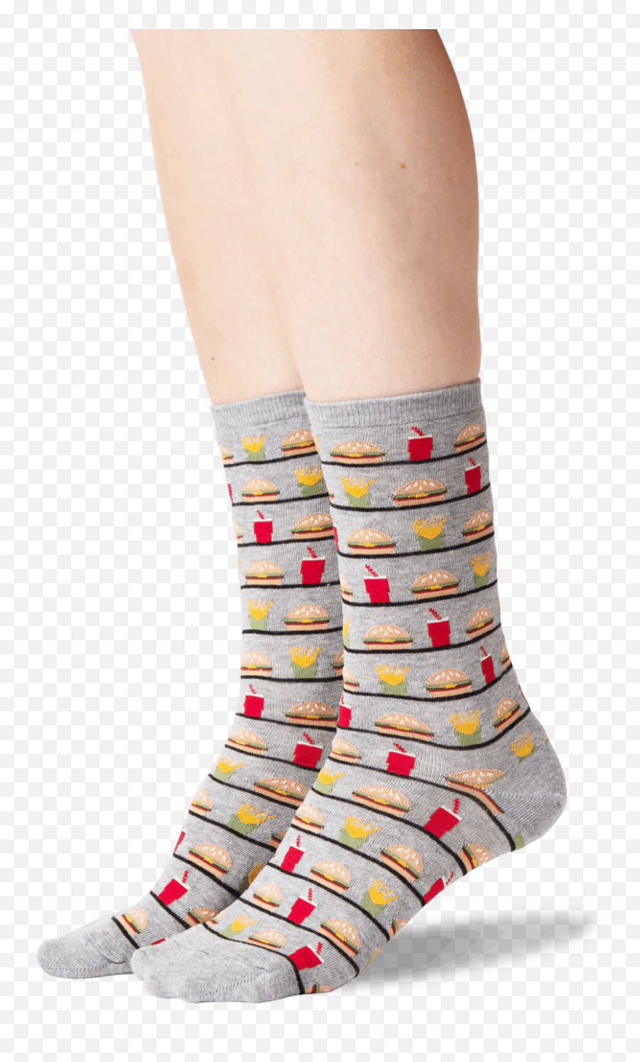 Womenu0027s Fast Food Crew Socks U2013 Hotsox Emoji,Glow In The Dark Emoji Cupcakes