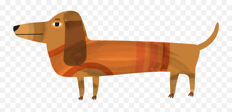 Dachshund Clipart Free Download Transparent Png Creazilla - Animal Figure Emoji,Weenie Dog Emoji