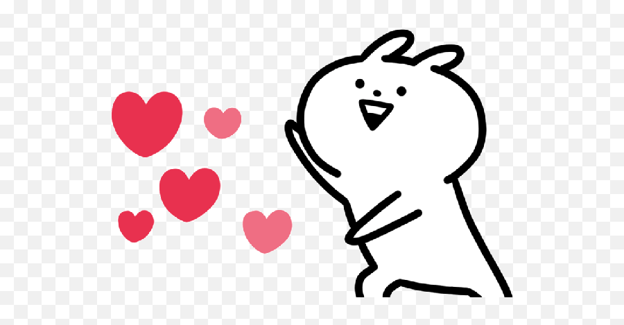 Download Gif Stickers Love Png Base Animated Romantic Emoji,Love Live Emoji