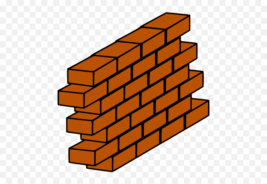 Red Brick Wall Clipart - Brick Wall Clipart Emoji,Brick Wall Emoticon